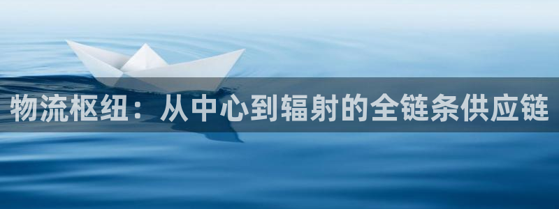 优游国际官方网站：物流枢纽：从中心到