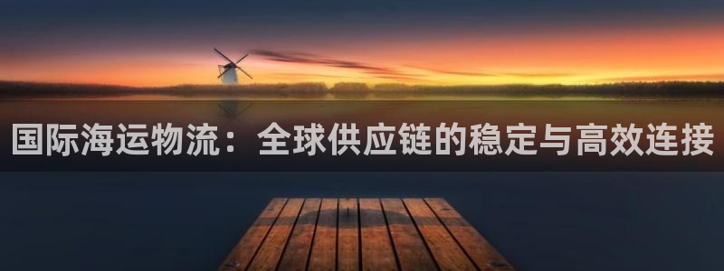 ,优游国际是啥：国际海运物流：全球供