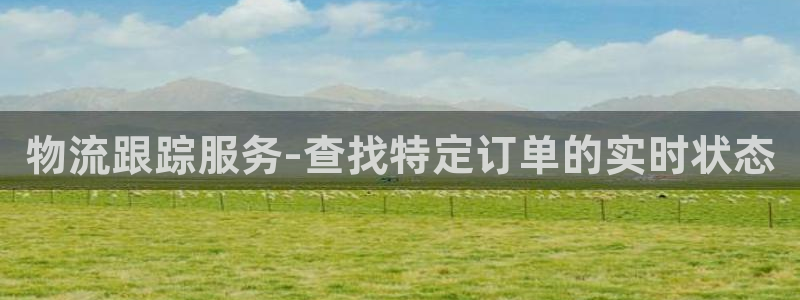 南宫,优游国际怎么注册：物流跟踪服务