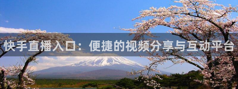 nba免费直播在线直播蜘蛛直播：快手直播入口：便捷的视频分享与互动平台